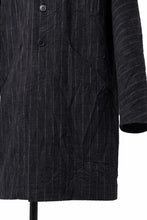 画像をギャラリービューアに読み込む, m.a+ diagonal pocket medium fit coat / C256/CWST (BLACK/WHITE)
