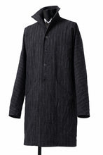 画像をギャラリービューアに読み込む, m.a+ diagonal pocket medium fit coat / C256/CWST (BLACK/WHITE)