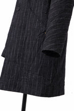 画像をギャラリービューアに読み込む, m.a+ diagonal pocket medium fit coat / C256/CWST (BLACK/WHITE)