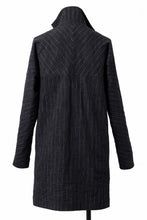 画像をギャラリービューアに読み込む, m.a+ diagonal pocket medium fit coat / C256/CWST (BLACK/WHITE)