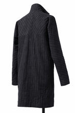 画像をギャラリービューアに読み込む, m.a+ diagonal pocket medium fit coat / C256/CWST (BLACK/WHITE)