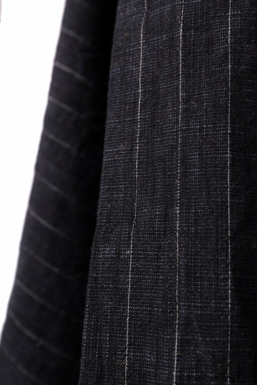 画像をギャラリービューアに読み込む, m.a+ diagonal pocket medium fit coat / C256/CWST (BLACK/WHITE)