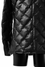 画像をギャラリービューアに読み込む, ISAMU KATAYAMA BACKLASH HOODED DOWN JACKET / LUXURY STEER + POLISH WHITE GOOSE (BLACK)