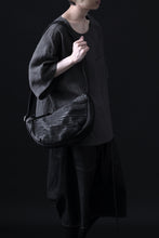Load image into Gallery viewer, ISAMU KATAYAMA BACKLASH SHOULDER BAG / DOUBLE-SHOULDER OBJECT DYED (BLACK)