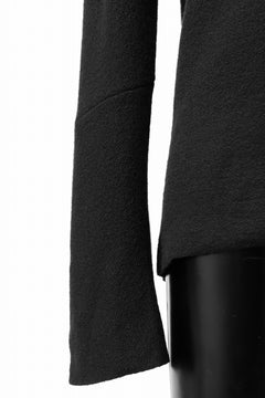 画像をギャラリービューアに読み込む, m.a+ hand stiched one piece long sleeve t-shirt / T211D-CM/JWM (BLACK)