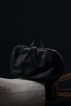 Load image into Gallery viewer, ISAMU KATAYAMA BACKLASH CROSS BODY BAG / DOUBLE-SHOULDER OBJECT DYED (BLACK)