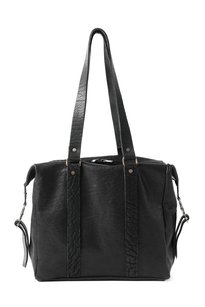 画像をギャラリービューアに読み込む, ierib Buckle Dr-Bag / FVT Oiled Horse (BLACK)