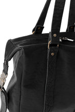画像をギャラリービューアに読み込む, ierib Buckle Dr-Bag / FVT Oiled Horse (BLACK)