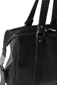 画像をギャラリービューアに読み込む, ierib Buckle Dr-Bag / FVT Oiled Horse (BLACK)