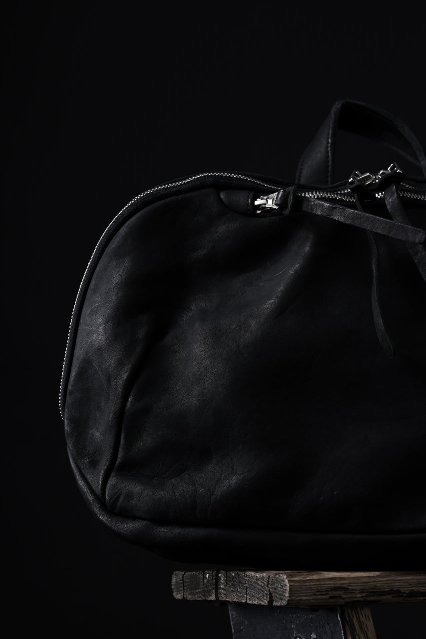 Load image into Gallery viewer, ISAMU KATAYAMA BACKLASH CROSS BODY BAG / DOUBLE-SHOULDER OBJECT DYED (BLACK)