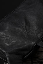 Load image into Gallery viewer, ISAMU KATAYAMA BACKLASH CROSS BODY BAG / DOUBLE-SHOULDER OBJECT DYED (BLACK)