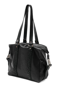 画像をギャラリービューアに読み込む, ierib Buckle Dr-Bag / FVT Oiled Horse (BLACK)