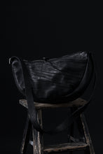 Load image into Gallery viewer, ISAMU KATAYAMA BACKLASH SHOULDER BAG / DOUBLE-SHOULDER OBJECT DYED (BLACK)