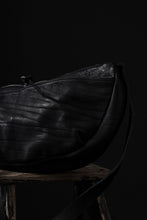 Load image into Gallery viewer, ISAMU KATAYAMA BACKLASH SHOULDER BAG / DOUBLE-SHOULDER OBJECT DYED (BLACK)