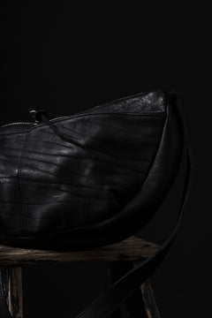 Load image into Gallery viewer, ISAMU KATAYAMA BACKLASH SHOULDER BAG / DOUBLE-SHOULDER OBJECT DYED (BLACK)