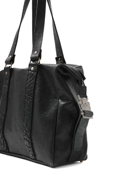 画像をギャラリービューアに読み込む, ierib Buckle Dr-Bag / FVT Oiled Horse (BLACK)