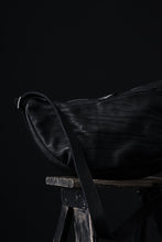 Load image into Gallery viewer, ISAMU KATAYAMA BACKLASH SHOULDER BAG / DOUBLE-SHOULDER OBJECT DYED (BLACK)