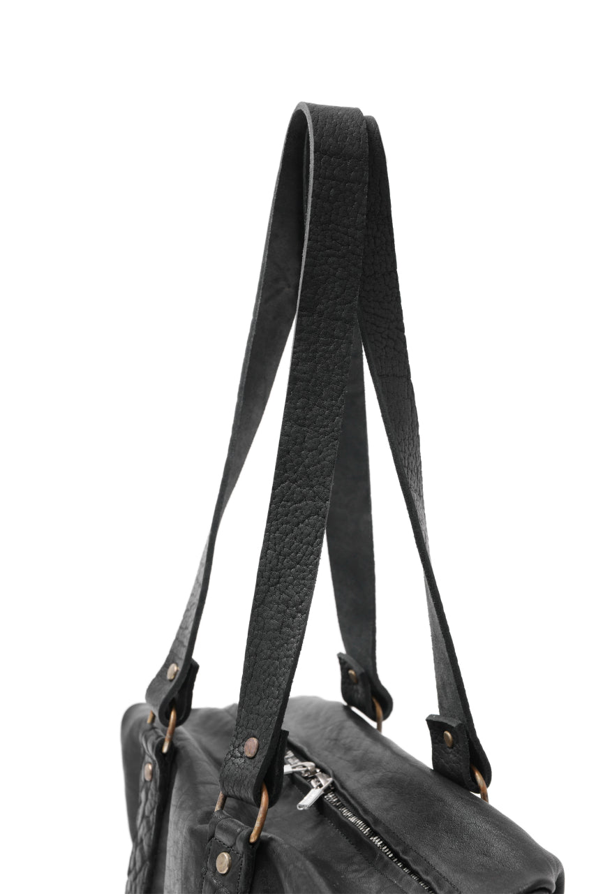 画像をギャラリービューアに読み込む, ierib Buckle Dr-Bag / FVT Oiled Horse (BLACK)