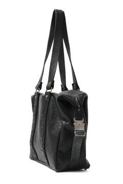 画像をギャラリービューアに読み込む, ierib Buckle Dr-Bag / FVT Oiled Horse (BLACK)