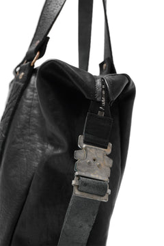 画像をギャラリービューアに読み込む, ierib Buckle Dr-Bag / FVT Oiled Horse (BLACK)