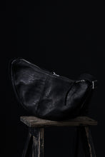 Load image into Gallery viewer, ISAMU KATAYAMA BACKLASH SHOULDER BAG / DOUBLE-SHOULDER OBJECT DYED (BLACK)