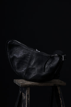 Load image into Gallery viewer, ISAMU KATAYAMA BACKLASH SHOULDER BAG / DOUBLE-SHOULDER OBJECT DYED (BLACK)