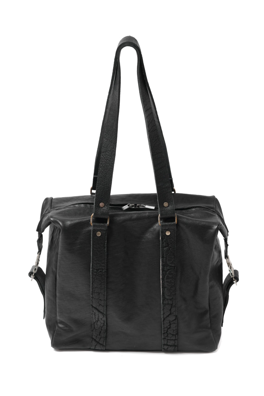 画像をギャラリービューアに読み込む, ierib Buckle Dr-Bag / FVT Oiled Horse (BLACK)
