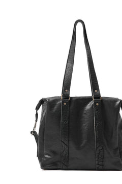 画像をギャラリービューアに読み込む, ierib Buckle Dr-Bag / FVT Oiled Horse (BLACK)