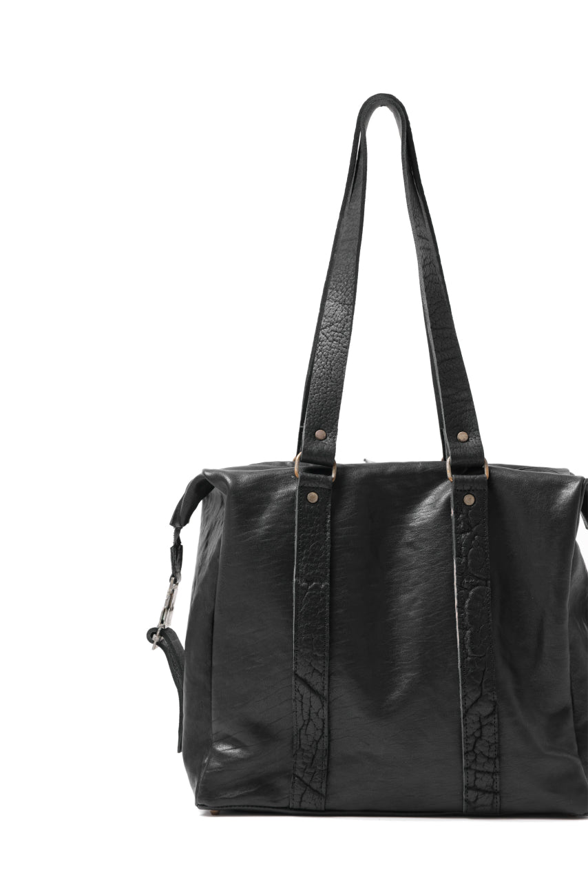 画像をギャラリービューアに読み込む, ierib Buckle Dr-Bag / FVT Oiled Horse (BLACK)