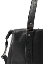画像をギャラリービューアに読み込む, ierib Buckle Dr-Bag / FVT Oiled Horse (BLACK)