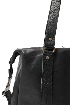 画像をギャラリービューアに読み込む, ierib Buckle Dr-Bag / FVT Oiled Horse (BLACK)