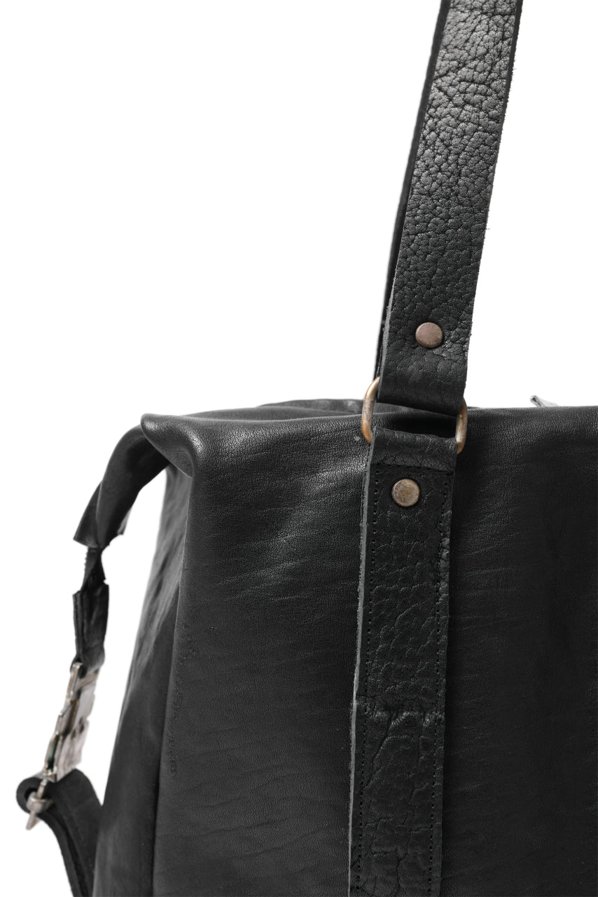 画像をギャラリービューアに読み込む, ierib Buckle Dr-Bag / FVT Oiled Horse (BLACK)