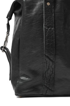 画像をギャラリービューアに読み込む, ierib Buckle Dr-Bag / FVT Oiled Horse (BLACK)
