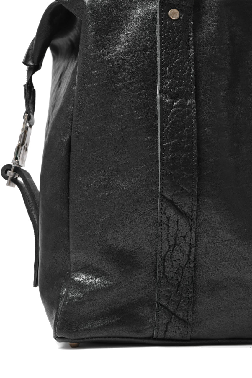 画像をギャラリービューアに読み込む, ierib Buckle Dr-Bag / FVT Oiled Horse (BLACK)