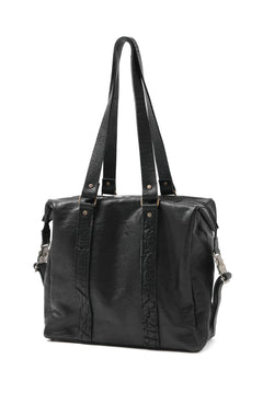 画像をギャラリービューアに読み込む, ierib Buckle Dr-Bag / FVT Oiled Horse (BLACK)