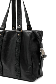 画像をギャラリービューアに読み込む, ierib Buckle Dr-Bag / FVT Oiled Horse (BLACK)