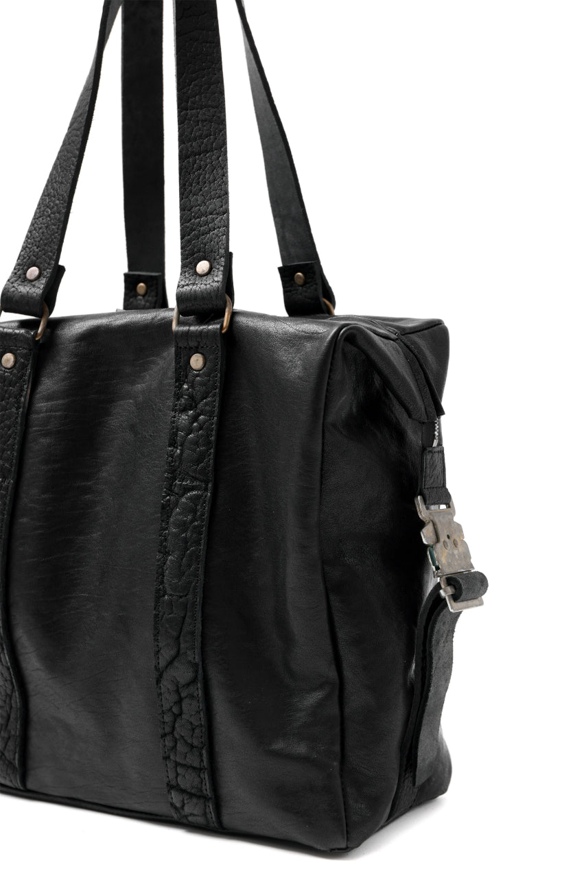 画像をギャラリービューアに読み込む, ierib Buckle Dr-Bag / FVT Oiled Horse (BLACK)