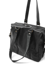 画像をギャラリービューアに読み込む, ierib Buckle Dr-Bag / FVT Oiled Horse (BLACK)