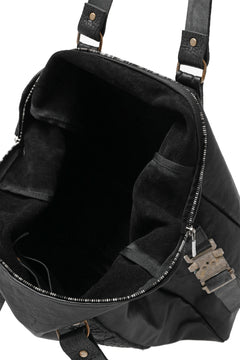 画像をギャラリービューアに読み込む, ierib Buckle Dr-Bag / FVT Oiled Horse (BLACK)