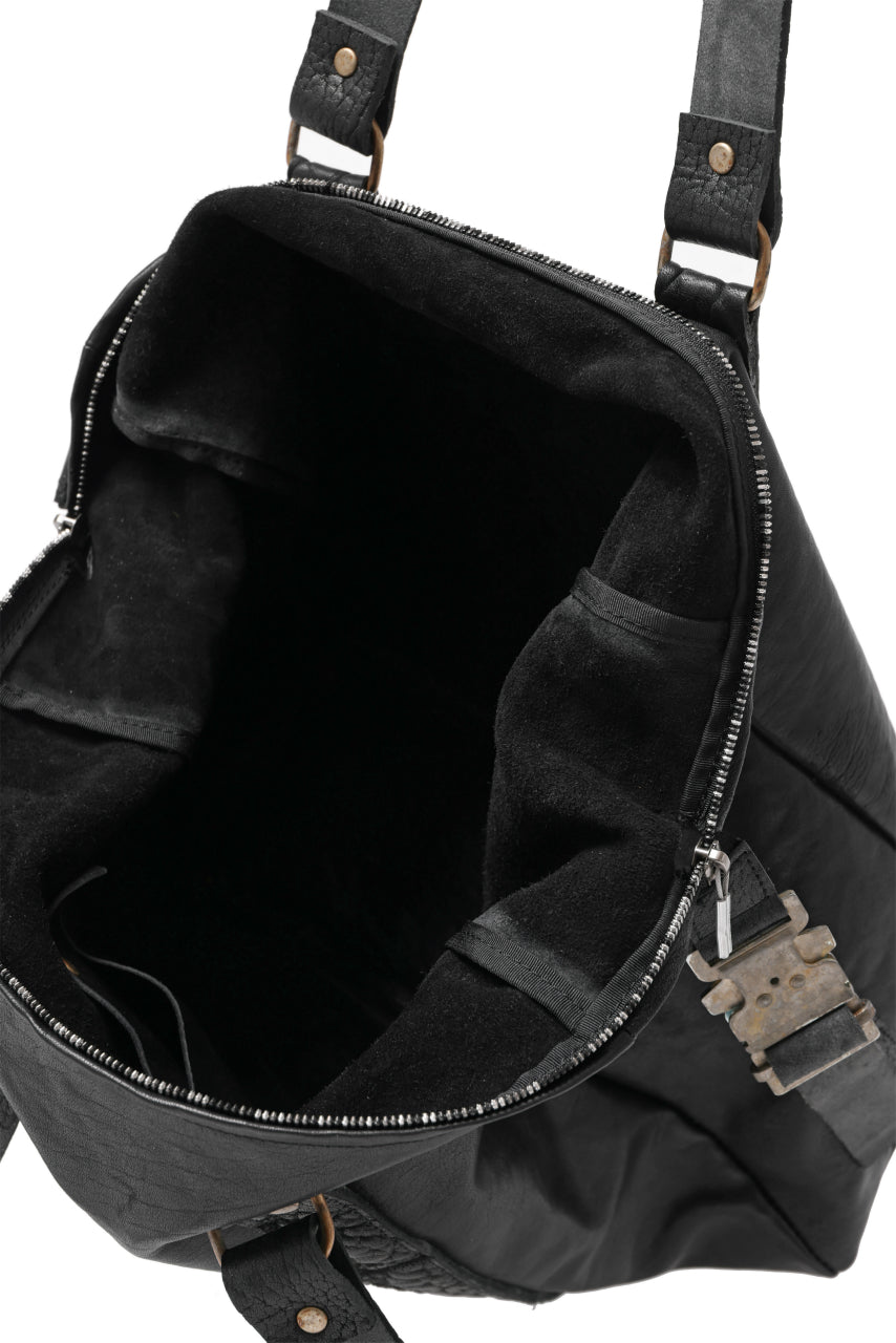 画像をギャラリービューアに読み込む, ierib Buckle Dr-Bag / FVT Oiled Horse (BLACK)