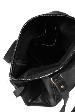画像をギャラリービューアに読み込む, ierib Buckle Dr-Bag / FVT Oiled Horse (BLACK)