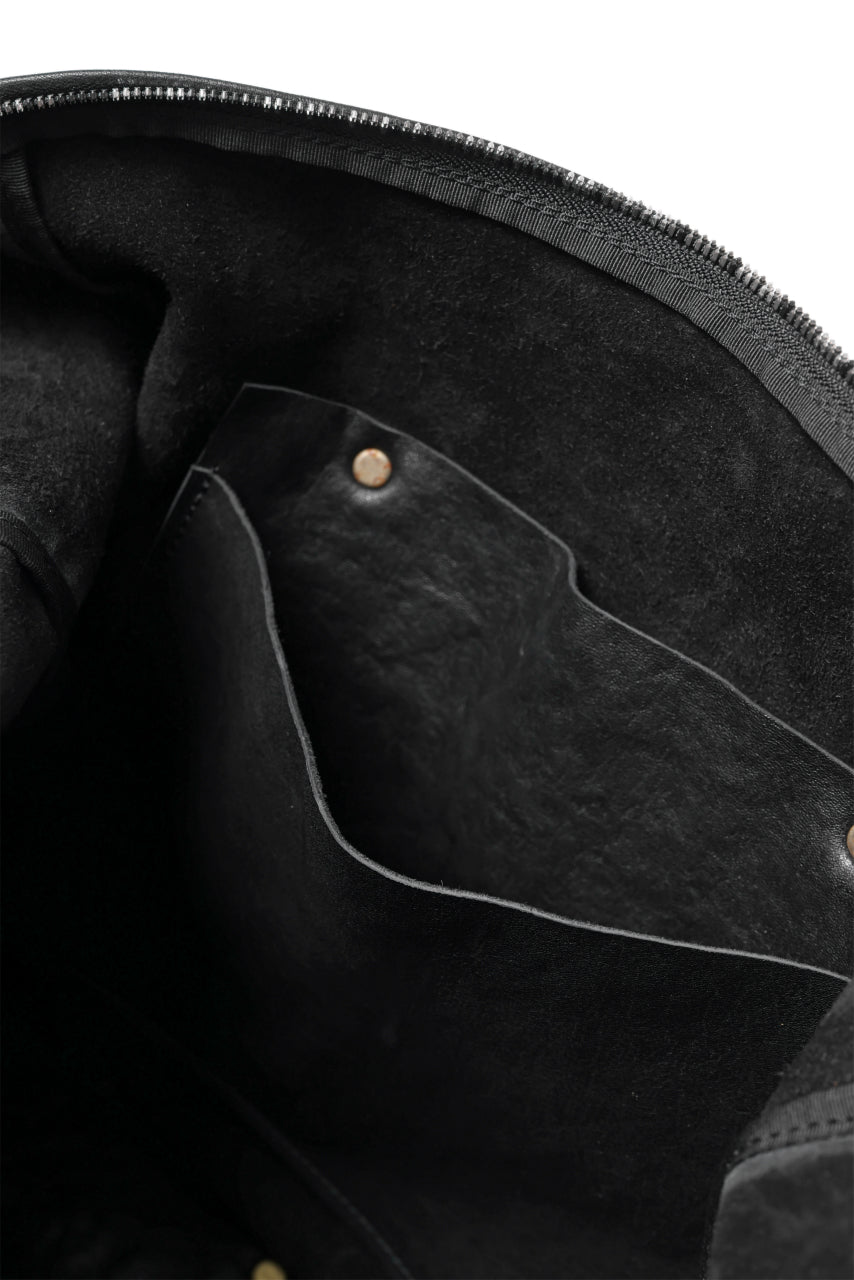 画像をギャラリービューアに読み込む, ierib Buckle Dr-Bag / FVT Oiled Horse (BLACK)