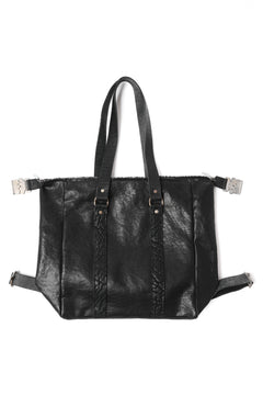 画像をギャラリービューアに読み込む, ierib Buckle Dr-Bag / FVT Oiled Horse (BLACK)