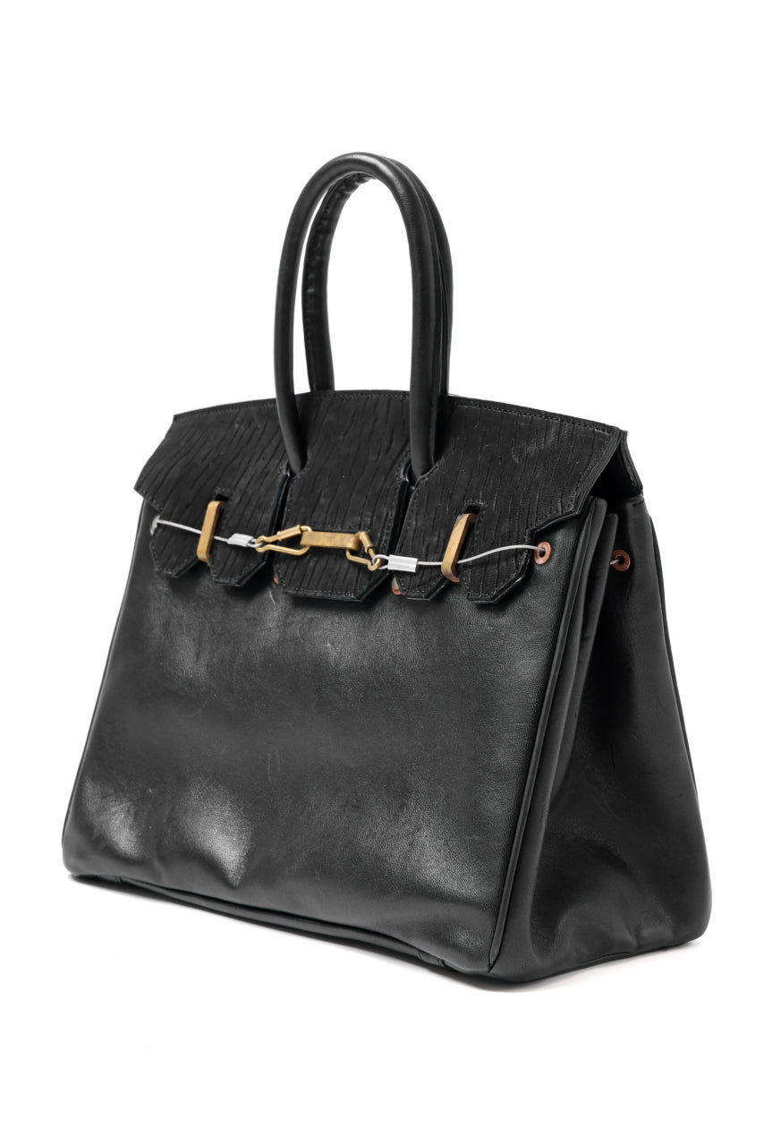 画像をギャラリービューアに読み込む, ierib exclusive Bark Bag #35 / Smooth Horse + Seal (BLACK)