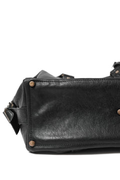 画像をギャラリービューアに読み込む, ierib Buckle Dr-Bag / FVT Oiled Horse (BLACK)