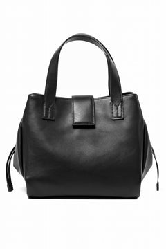 画像をギャラリービューアに読み込む, discord Yohji Yamamoto Gusset Diaphragm Tote Bag (M) / Smooth Cow Leather (BLACK)