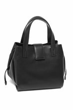 画像をギャラリービューアに読み込む, discord Yohji Yamamoto Gusset Diaphragm Tote Bag (M) / Smooth Cow Leather (BLACK)