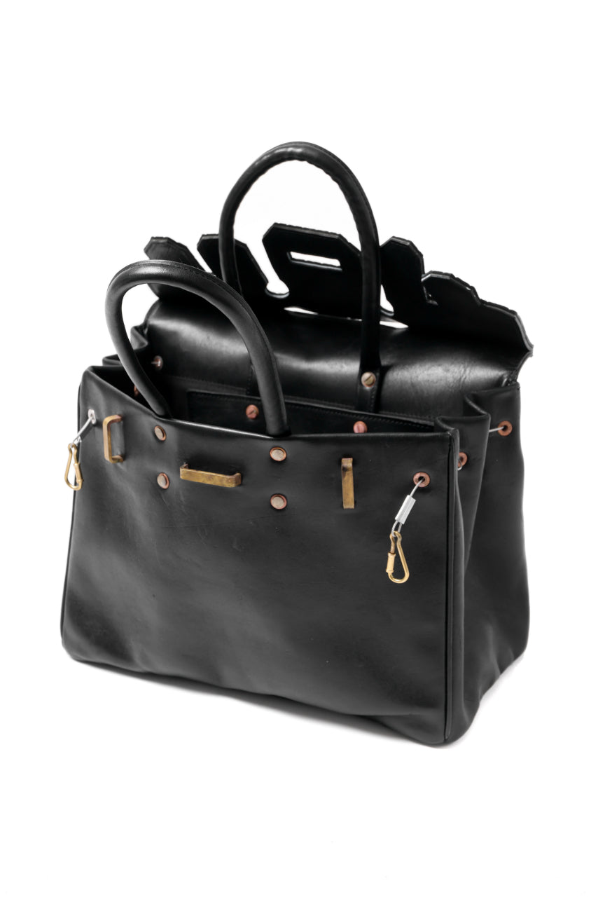 画像をギャラリービューアに読み込む, ierib exclusive Bark Bag #35 / Smooth Horse + Seal (BLACK)