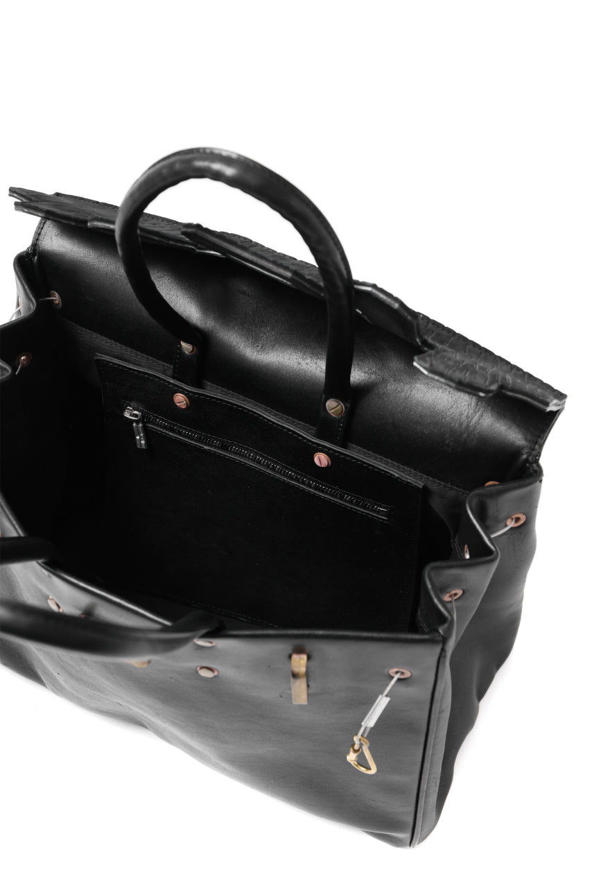 画像をギャラリービューアに読み込む, ierib exclusive Bark Bag #35 / Smooth Horse + Seal (BLACK)