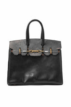 画像をギャラリービューアに読み込む, ierib exclusive Bark Bag #35 / Smooth Horse + Marble Cordovan (BLACK)